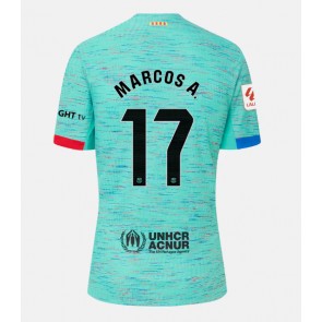 Barcelona Marcos Alonso #17 Replika Tredjetrøje 2023-24 Kortærmet